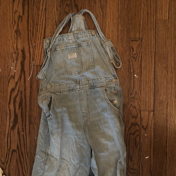 Levi's Denim - Levi’s denim ripped knee overalls